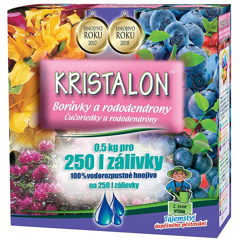 Kristalon borůvky a rododendrony 0,5 kg