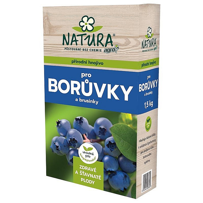 NATURA Přírodní hnojivo pro borůvky a brusinky 1,5kg