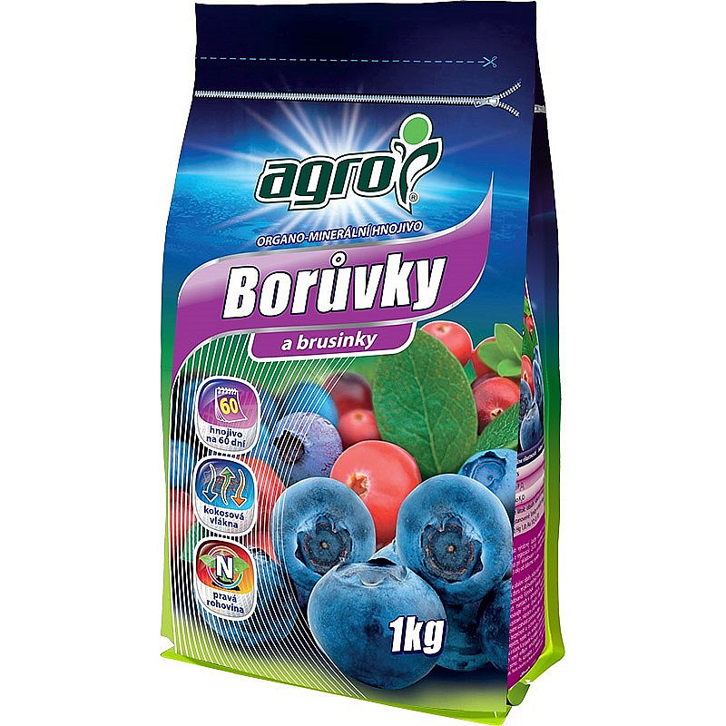 AGRO Organominerální hnojivo borůvky a brusinky 1 kg