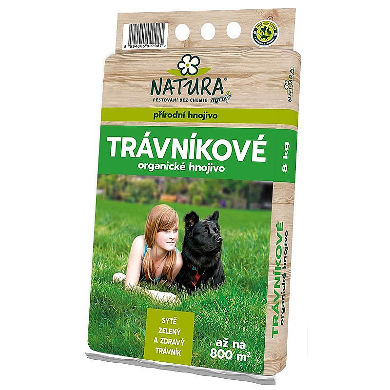 NATURA Organické trávníkové hnojivo 8kg