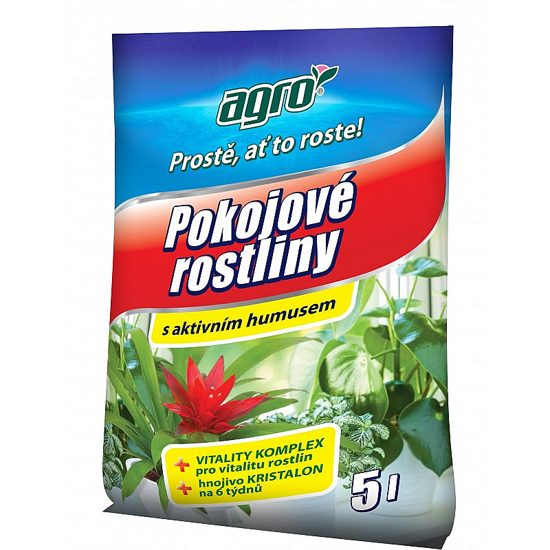 AGRO substrát pro pokojové rostliny