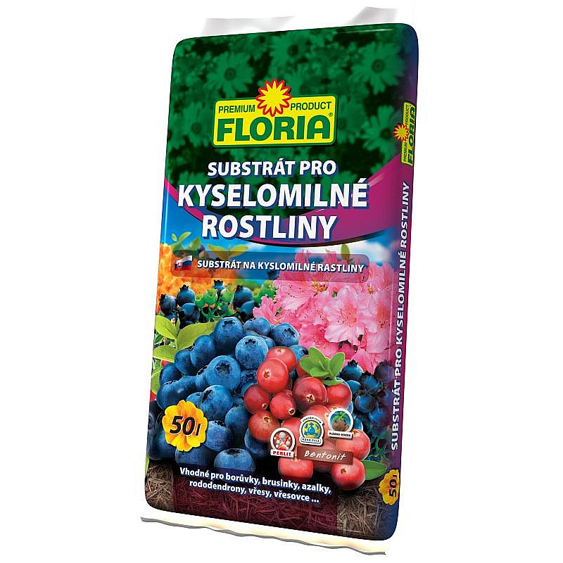 FLORIA substrát pro kyselomilné rostliny 50 L