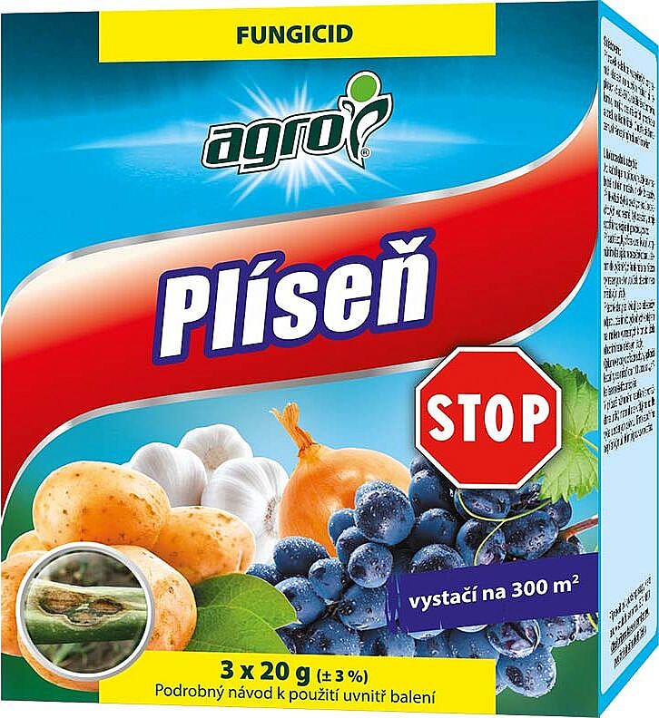 AGRO Plíseň STOP 3 x 20 g