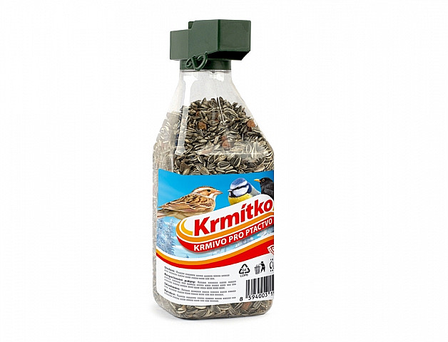 Krmítko závěsné KRMÍTKO s náplní 500g