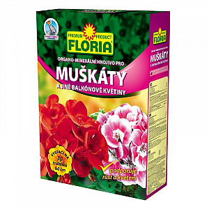 FLORIA Organominerální hnojivo pro muškáty 2,5 kg