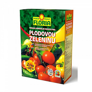 FLORIA Organominerální hnojivo pro plodovou zeleninu 2,5 kg