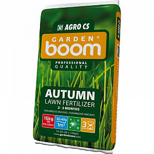 AGRO Garden Boom AUTUMN podzimní trávníkové hnojivo 15 kg