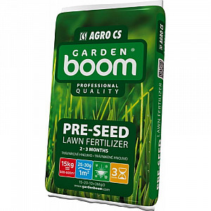 AGRO Garden Boom PRE-SEED předseťové trávníkové hnojivo 15 kg