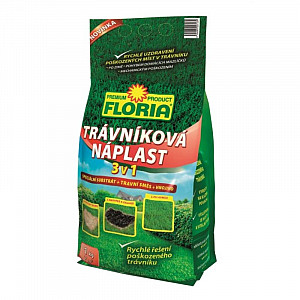 FLORIA trávníková náplast 3 v 1 - 1 kg