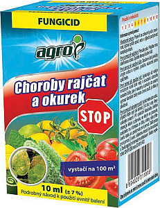 Choroby rajčat a okurek STOP 10 ml Ortiva